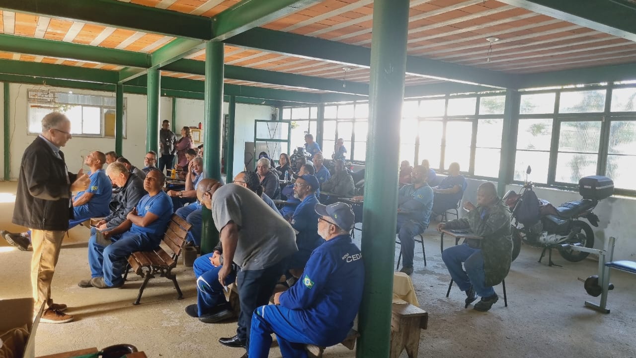 Treinamento Presencial Concluído com Sucesso - Equipe Cedae Lameirão